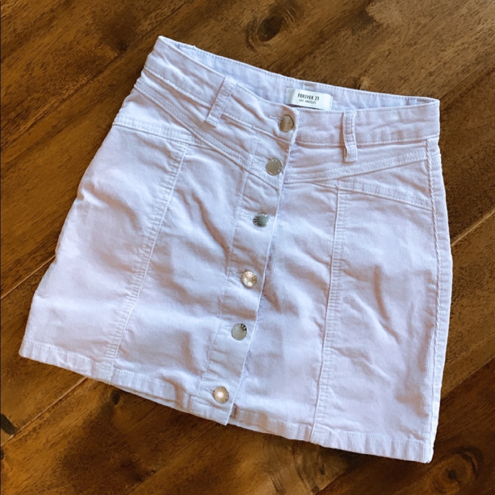 Lilac forever 21 skirt